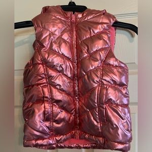 Little girls vest coat